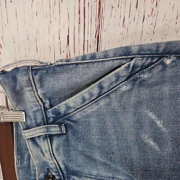 NWT G-Star Raw Rackam 3D Men's  Skinny Jeans Sun Faded Size 32/32 - Picture 5 of 16